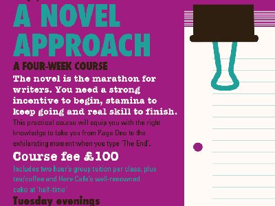 A Novel Approach: 4 week novel-writing course