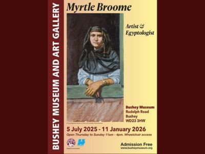 Myrtle Broome Artist and Egyptologist an Exhibition of her work.