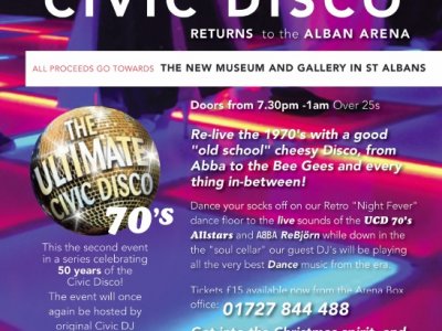 The Ultimate Civic Disco in aid of St Albans New Museum+Gallery