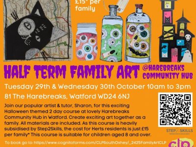 Half-term Halloween Family Art