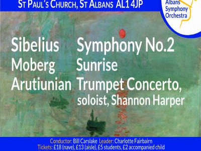 St Albans Symphony Orchestra (SASO)  12OCT24 concert