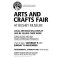 Arts and Crafts Fair / <span itemprop="startDate" content="2024-10-25T00:00:00Z">Fri 25 Oct 2024</span>