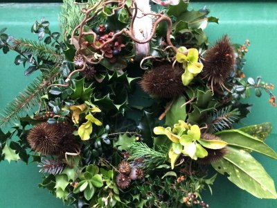 Christmas Wreath Making