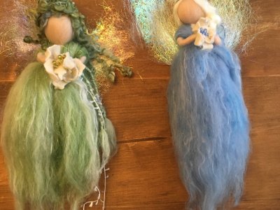 Fairy Felting workshop ByramArcade 7Dec 1PM