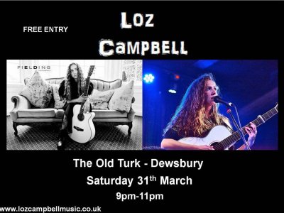 Loz Campbell live at the Old Turk